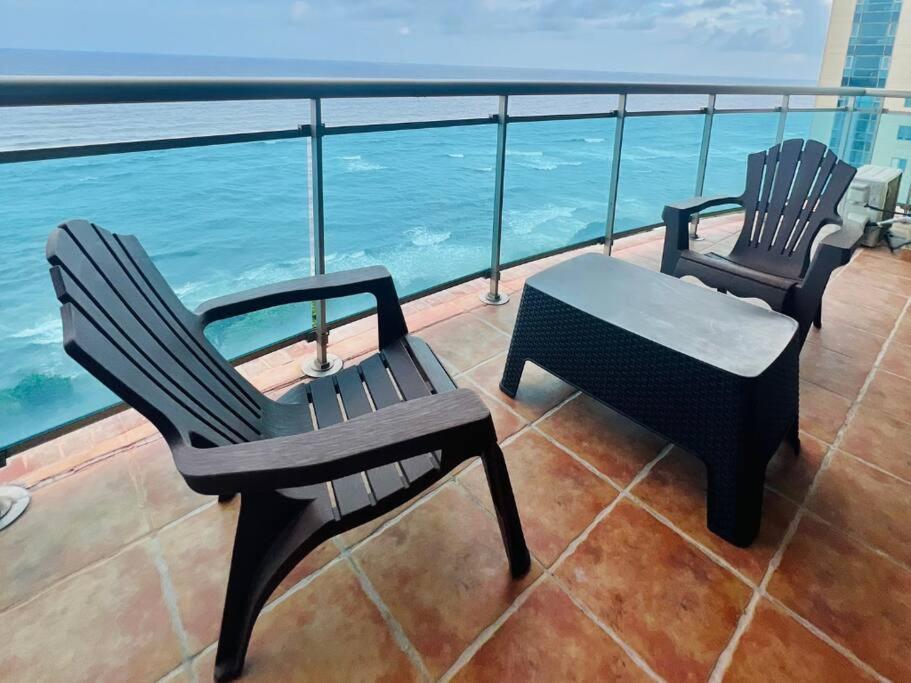 Beach Front Penthouse In Exclusive Tower Santo Domingo Kültér fotó